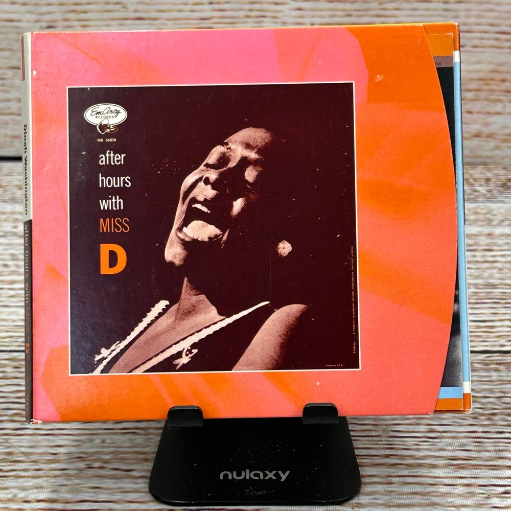 Dinah Washington After Hours With Miss‎ D CD Verve Master Edition B0000094-02